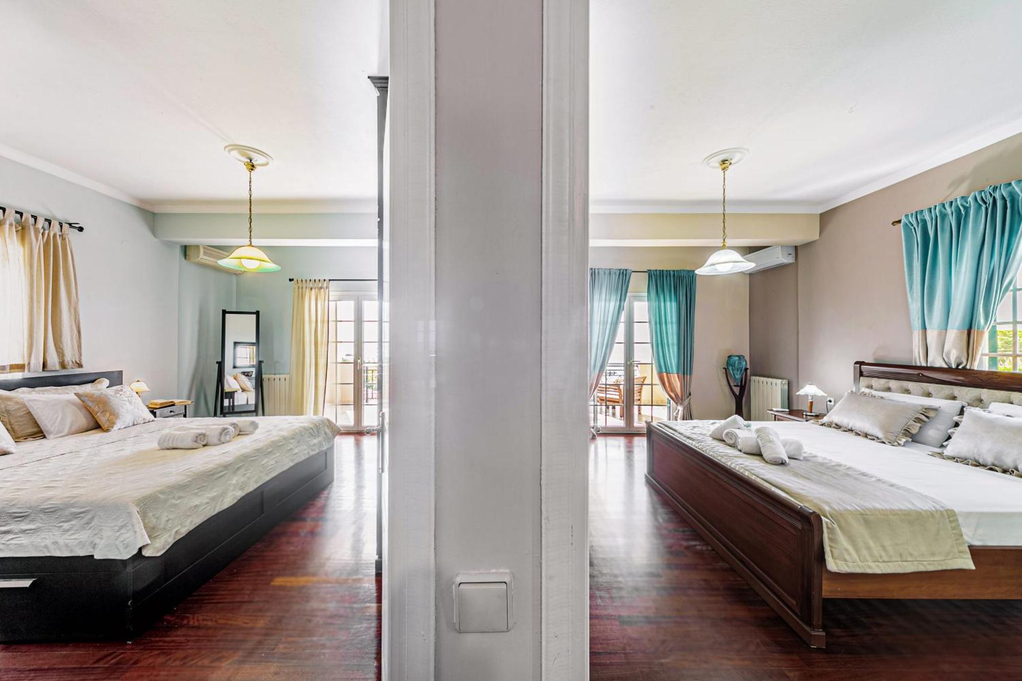Skidi Beach House Agios Matthaios  Luaran gambar